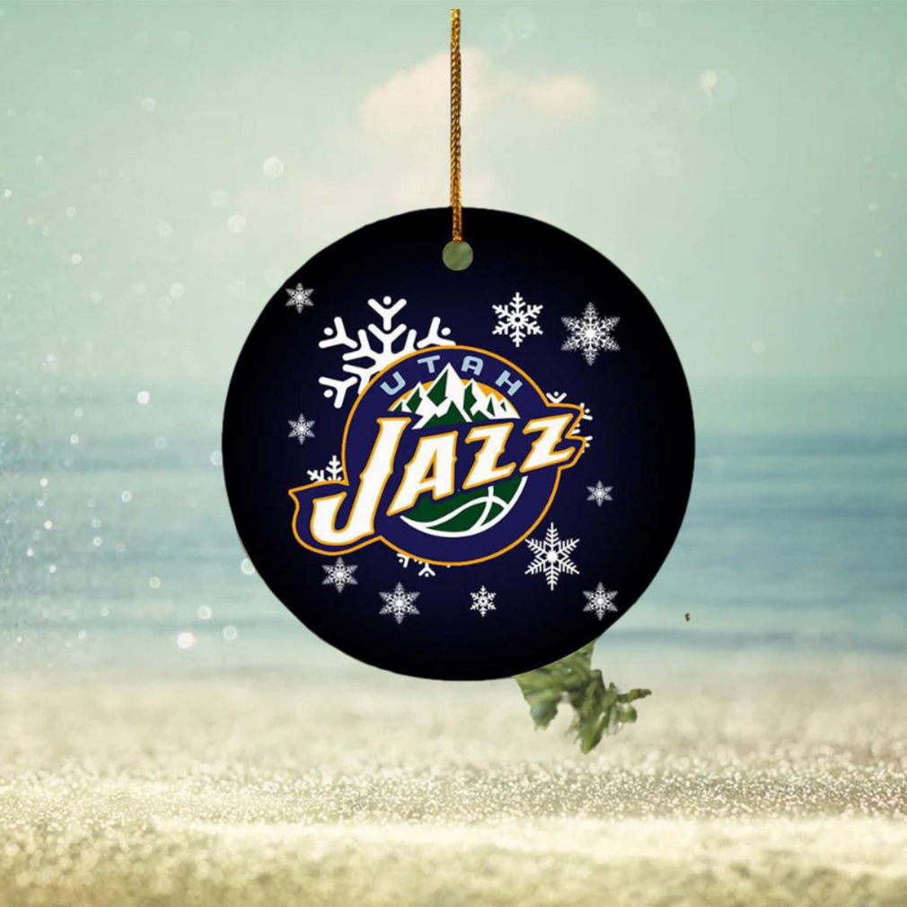 Utah Jazz NBA 2023 Holiday Gifts Custom Name Christmas Ornament Utah Jazz NBA 2023 Holiday Gifts Custom Name Christmas Ornament