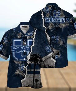 Utah State Aggies NCAA Hawaiian Shirt Custom Watermelons Aloha Shirt