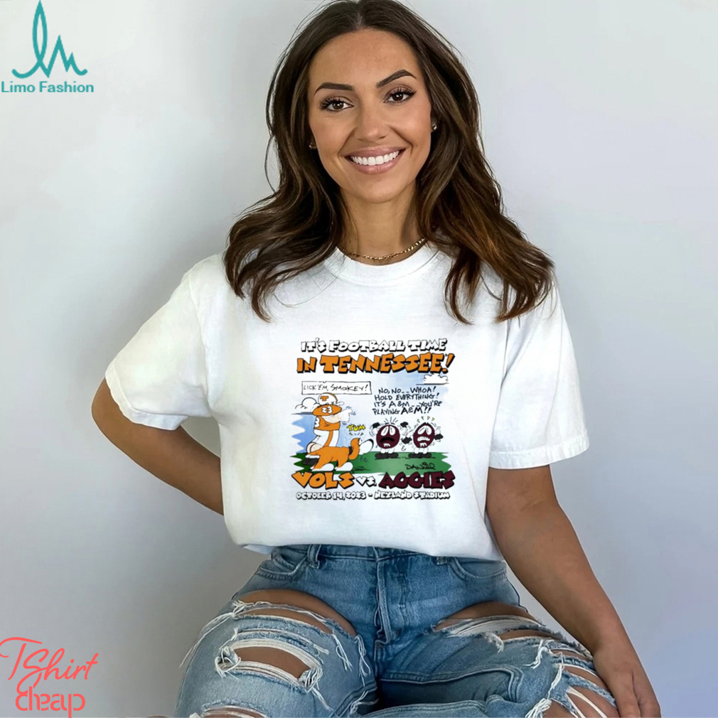 Utvol Tennessee Vs Texas A&M Gameday It’s football time in Tennessee shirt Utvol Tennessee Vs Texas A&M Gameday It’s football time in Tennessee shirt
