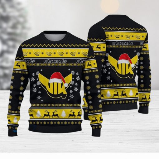 VIK Västerås HK Hibiscus shl hockeyallsvenskan Ugly Christmas Sweaters For Fans Gift