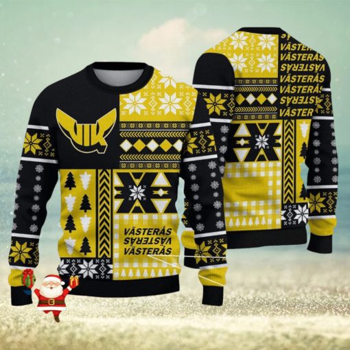 VIK Vasteras HK Lei shl hockeyallsvenskan Ugly Christmas Sweaters For Fans Gift