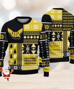 VIK Vasteras HK Lei shl hockeyallsvenskan Ugly Christmas Sweaters For Fans Gift