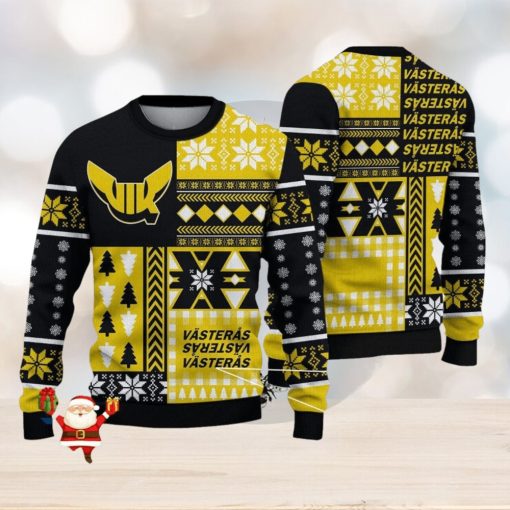 VIK Vasteras HK Lei shl hockeyallsvenskan Ugly Christmas Sweaters For Fans Gift