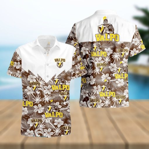 Valparaiso Beacons 3D Hawaiian Shirt Tropical Seamless NCAA Summer Beach For Fans Gift