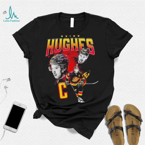 Vancouver Canucks Quinn Hughes Skate Captain shirt