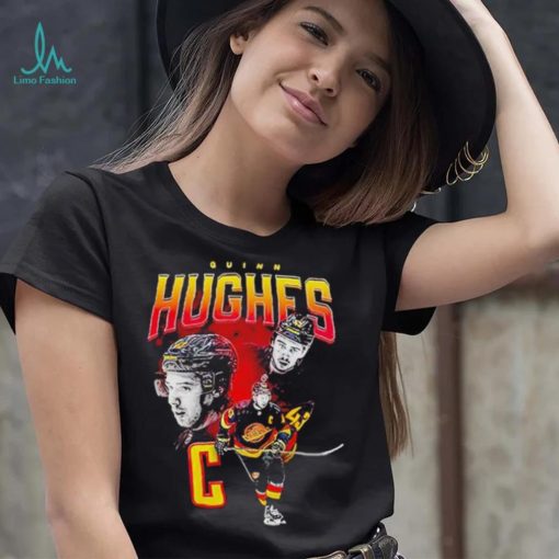 Vancouver Canucks Quinn Hughes Skate Captain shirt