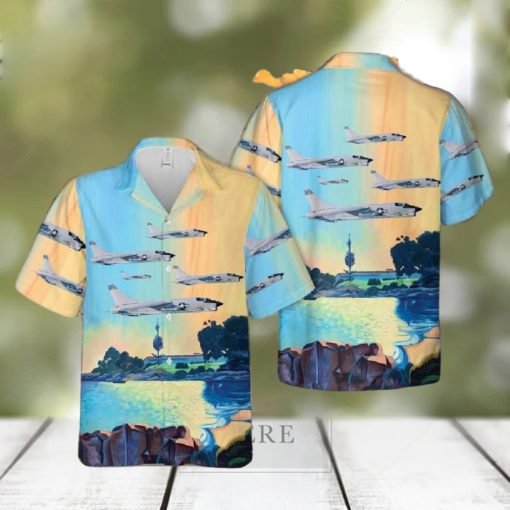 Vc 7 Vought F 8 Crusader Hawaiian Shirt