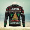 Time Plan For Christmas Yoga Family Gift Ugly Christmas Sweater