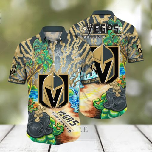 Vegas Golden Knights NHL Hawaiian Shirt Outdoor Moviestime Header And Volley Shirts