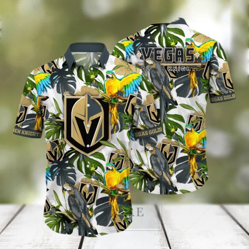 Vegas Golden Knights NHL Hawaiian Shirt Vacation Timetime Aloha Shirt