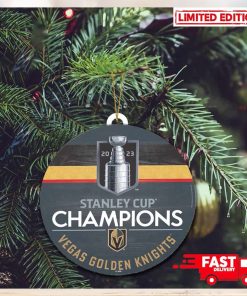 Vegas Golden Knights WinCraft 2023 Stanley Cup Champions Christmas