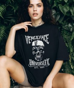 Vengeance University Est 6661 Zombie Tee Shirt