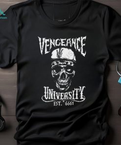 Vengeance University Est 6661 Zombie Tee Shirt