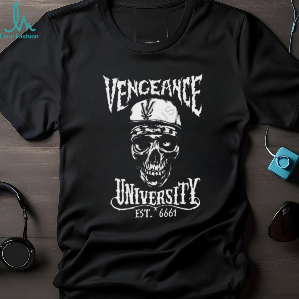 Vengeance University Est 6661 Zombie Tee Shirt Vengeance University Est 6661 Zombie Tee Shirt