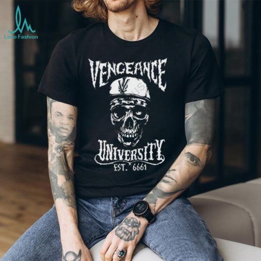 Vengeance University Est 6661 Zombie Tee Shirt