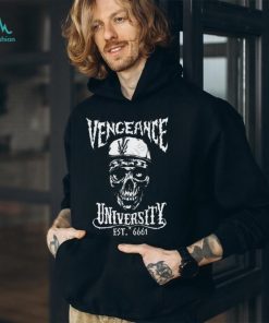 Vengeance University Est 6661 Zombie Tee Shirt
