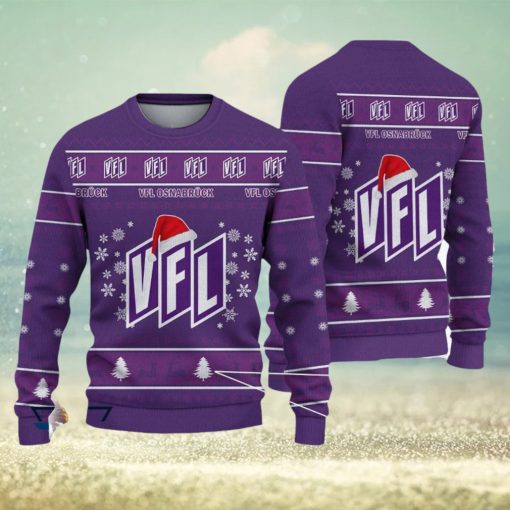 VfL Osnabruck Summer Bundesliga Logo Team Design Ugly Christmas Sweater For Fans Gift