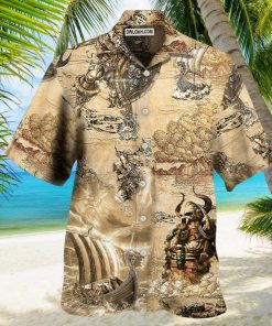 Viking Map War Vintage – Hawaiian Shirt