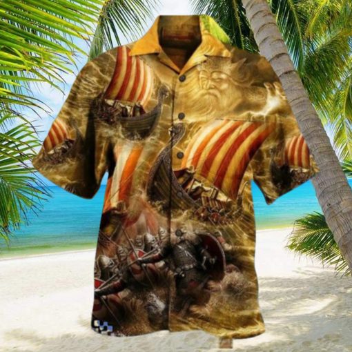 Viking Print Hawaiian Shirt Best Gift For Men Women