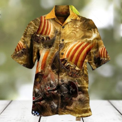 Viking Print Hawaiian Shirt Best Gift For Men Women