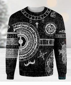 Viking Warrior’s Tattoo Ugly Christmas Sweater