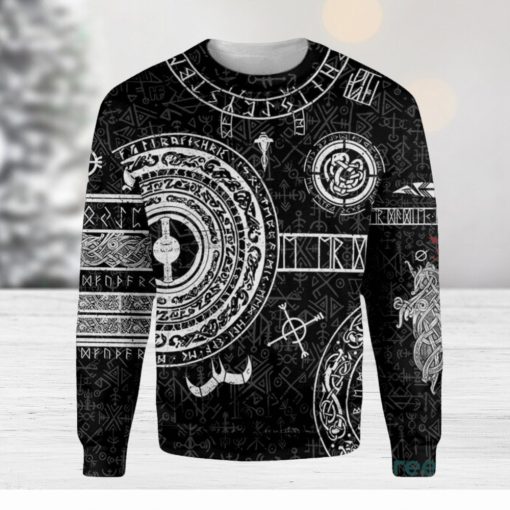 Viking Warrior’s Tattoo Ugly Christmas Sweater