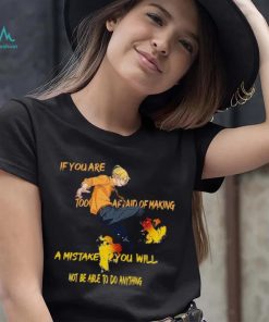 Vinsmoke Sanji if you are too afraid of making shirt
