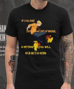 Vinsmoke Sanji if you are too afraid of making shirt