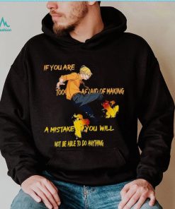 Vinsmoke Sanji if you are too afraid of making shirt
