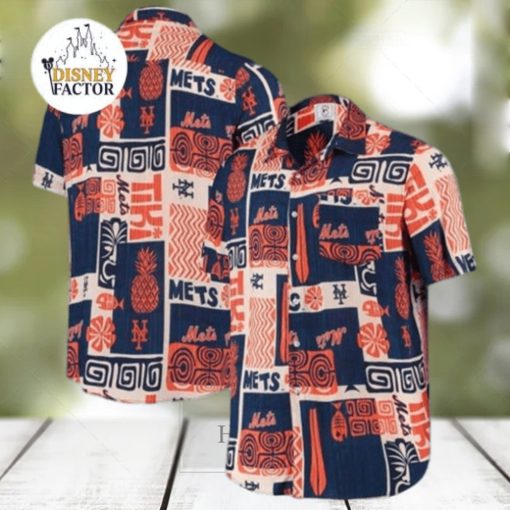 Vintage Aloha MLB New York Mets Hawaiian Shirt