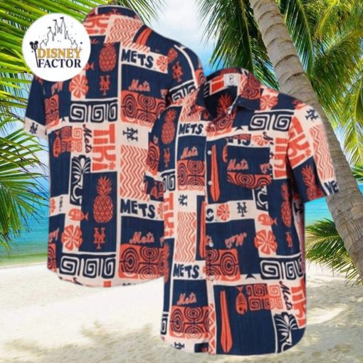 Vintage Aloha MLB New York Mets Hawaiian Shirt