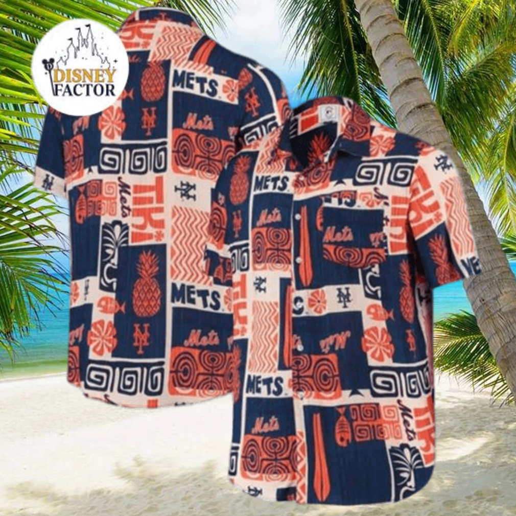 Vintage Aloha MLB New York Mets Hawaiian Shirt - Limotees