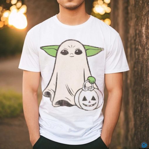 Vintage Baby Yoda Ghost Halloween Shirts Star Wars Shirt