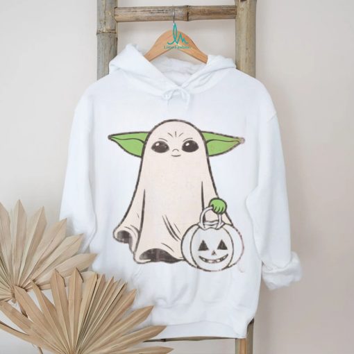 Vintage Baby Yoda Ghost Halloween Shirts Star Wars Shirt