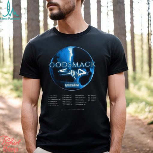 Vintage Godsmack With Staind 2023 Tour Shirt Band Fan T Shirt Hoodie