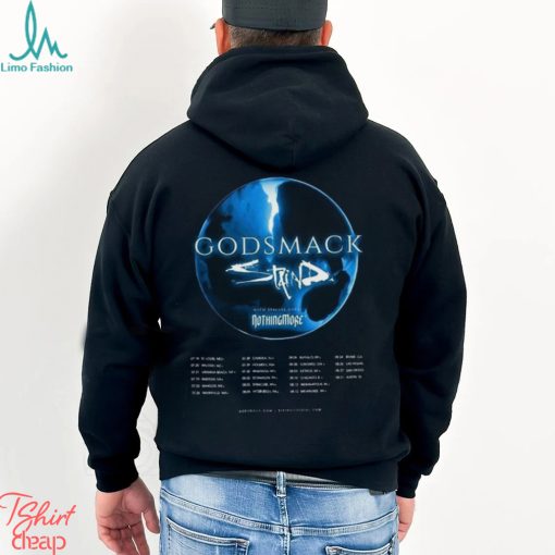 Vintage Godsmack With Staind 2023 Tour Shirt Band Fan T Shirt Hoodie