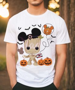 Vintage Groot Disney Mickey Ears Pumpkin Shirt