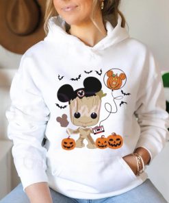Vintage Groot Disney Mickey Ears Pumpkin Shirt