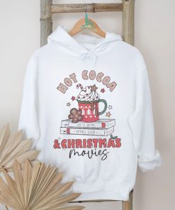 Vintage Hot Cocoa Christmas Movies Shirt