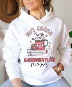 Vintage Hot Cocoa Christmas Movies Shirt