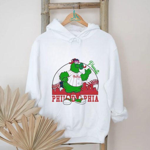 Vintage Phillie Phanatic Cartoon Baseball Shirt