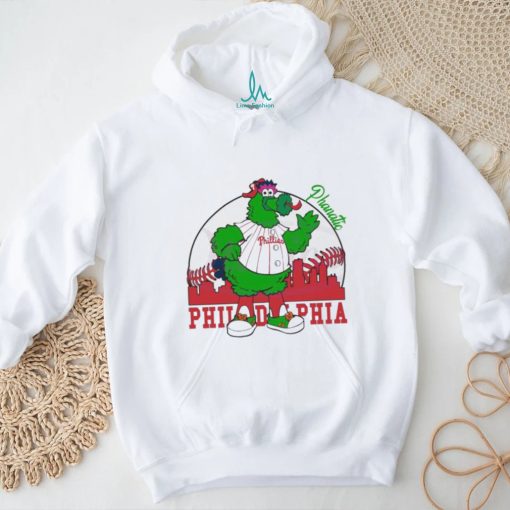 Vintage Phillie Phanatic Cartoon Baseball Shirt