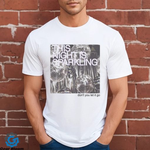 Vintage Taylor The Eras Tour This Night Is Sparkling Shirt Swiftie Merch 2023 Classic T Shirt