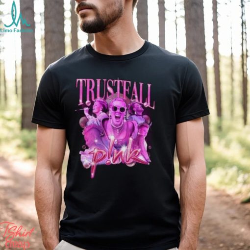 Vintage Trustfall Shirt P!Nk Summer Carnival 2023 Album Classic Unisex