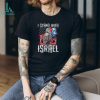 Los Angeles Kings G III 4Her by Carl Banks Black City Graphic Sport Fitted Crewneck T Shirt