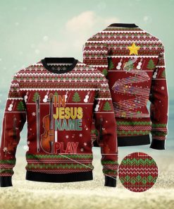 Violin I Play Ugly Christmas Sweater Christmas Noel Gift