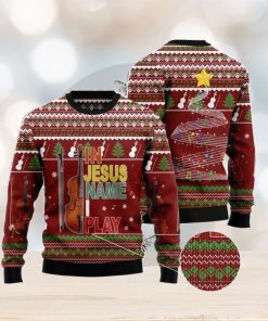 Violin I Play Ugly Christmas Sweater Christmas Noel Gift