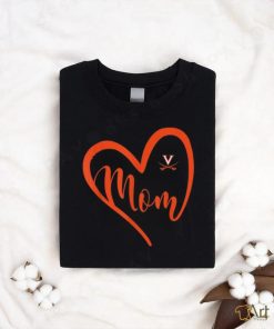 Virginia Cavaliers Heart Mom Team T Shirt