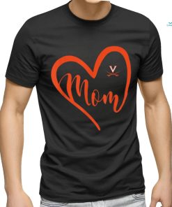 Virginia Cavaliers Heart Mom Team T Shirt