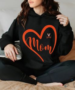 Virginia Cavaliers Heart Mom Team T Shirt